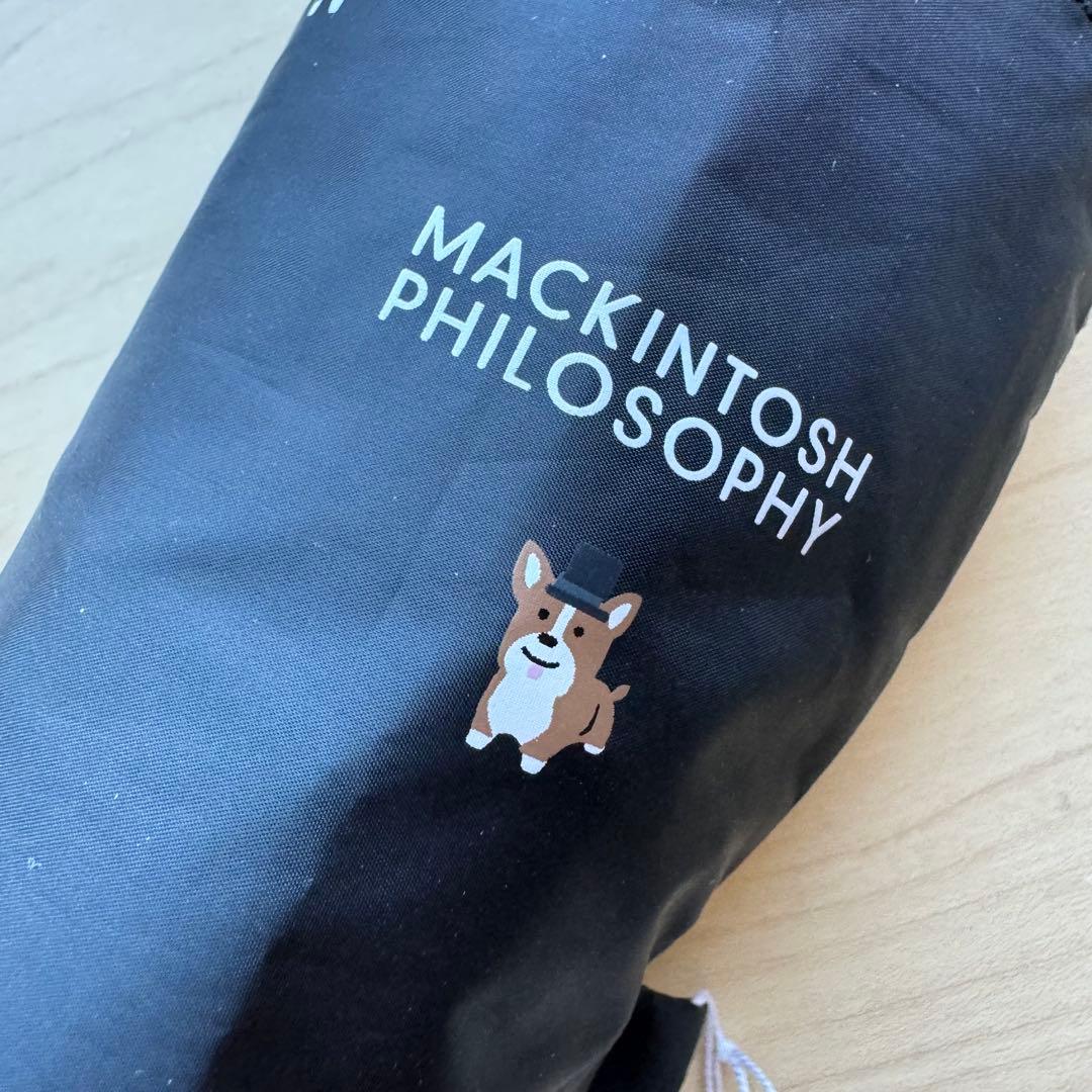 ★新品★マッキントッシュフィロソフィー　晴雨兼用　日傘　楽折　1級遮光　コーギー