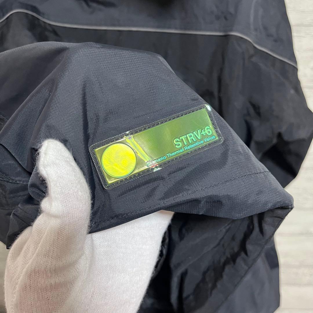 SHIMANO NEXUS STRV +6 フィッシングジャケット　L ブラック