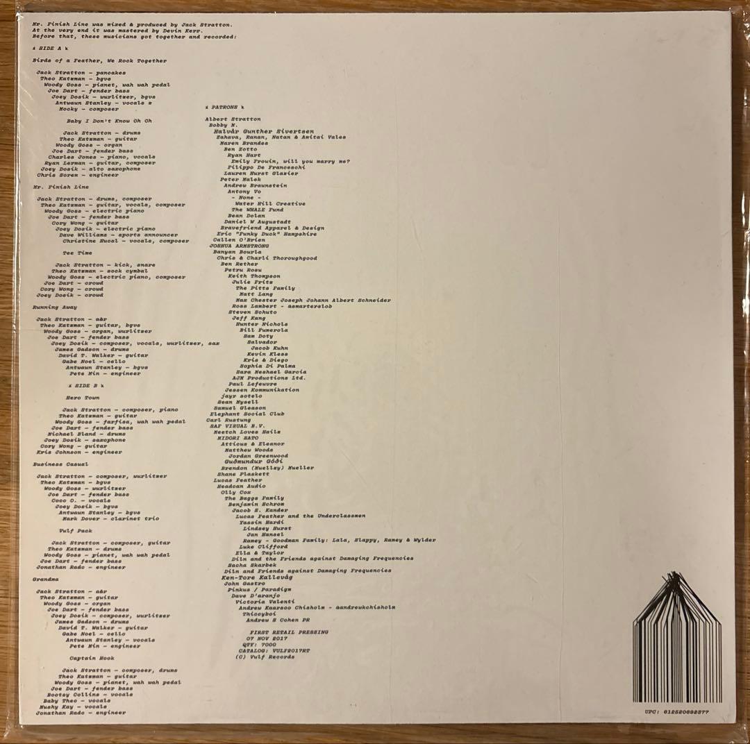 【 vulfpeck】MR FINISH LINE LP