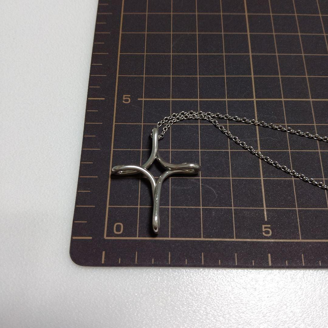 専用ですTIFFANY ティファニー インフィニティ クロス ネックレスシルバー