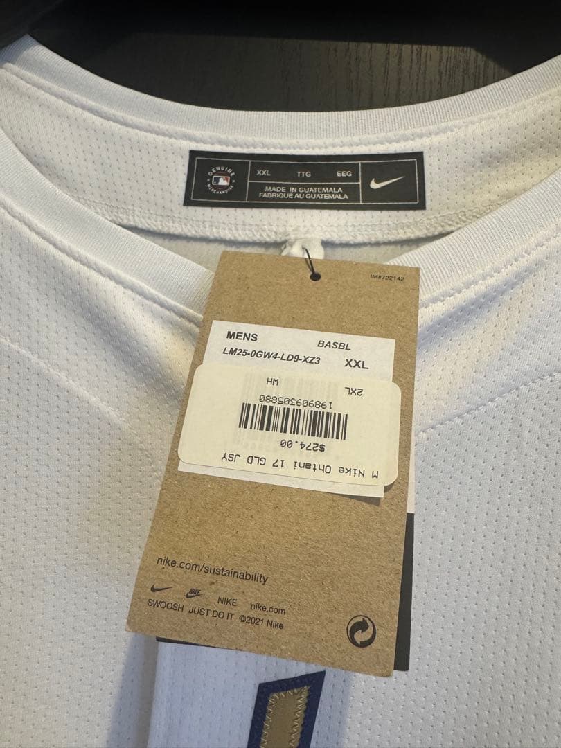 LA購入 Dodgers 大谷翔平 チャンピョンシップ ユニフォームXXL