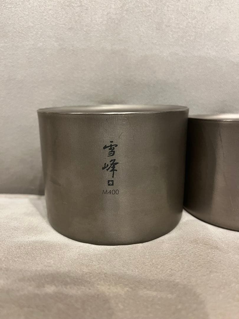 スノーピーク　雪峰　M400、M300、M200、M150、4点セット