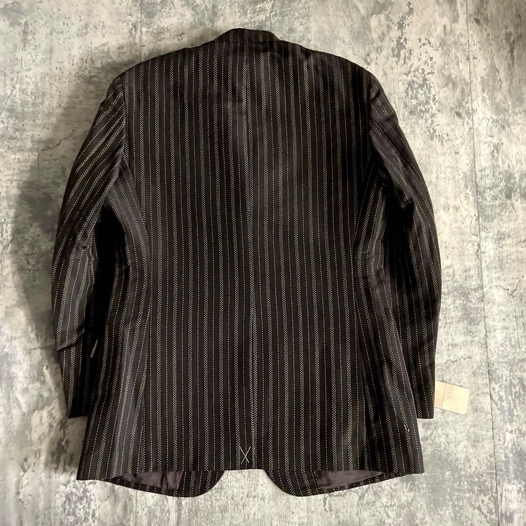 未使用 Yves Saint Laurent ネクタイ ステッチストライプスーツ