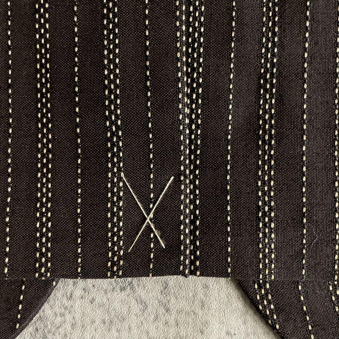 未使用 Yves Saint Laurent ネクタイ ステッチストライプスーツ