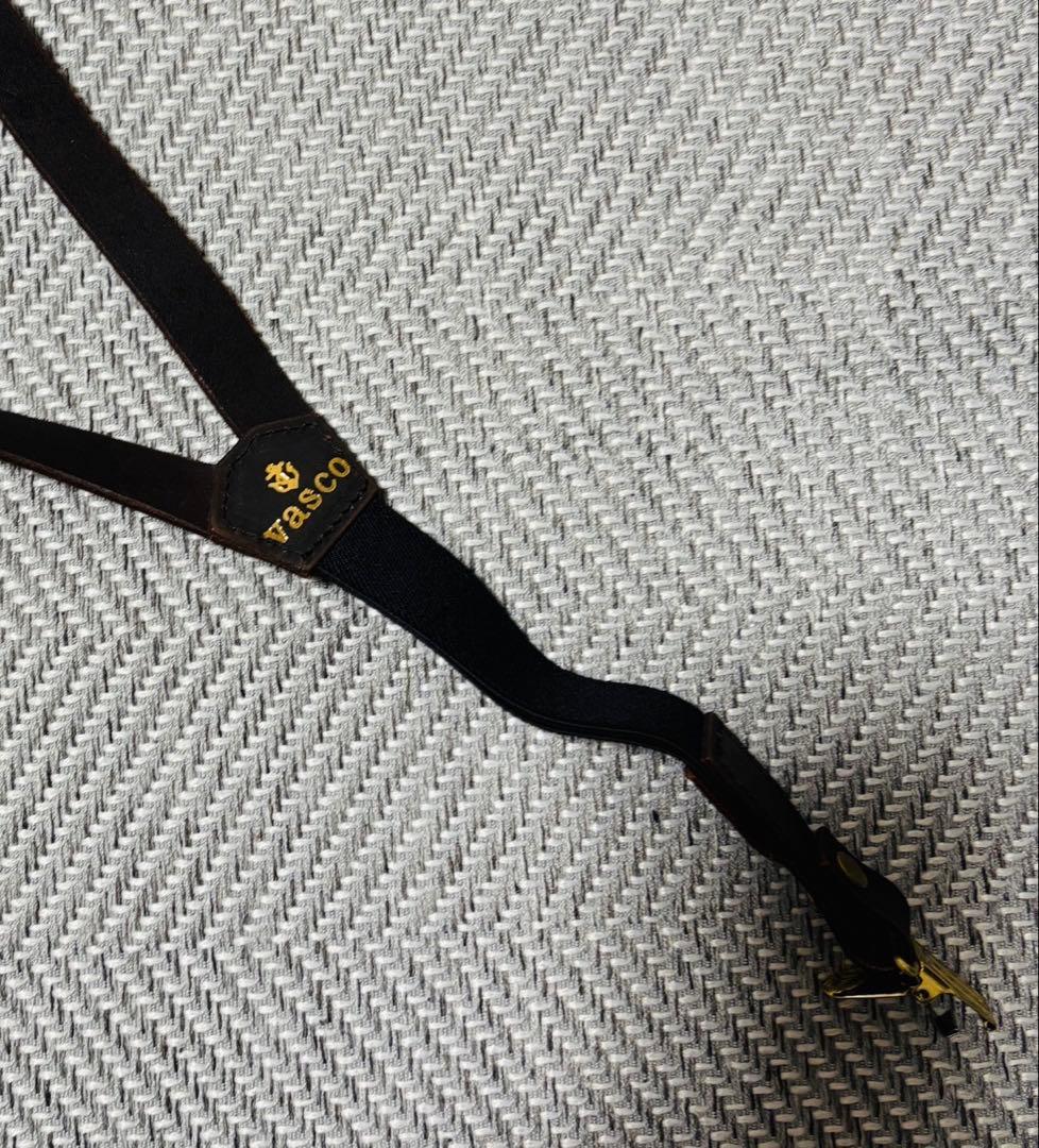vasco schott 別注 レザーサスペンダー