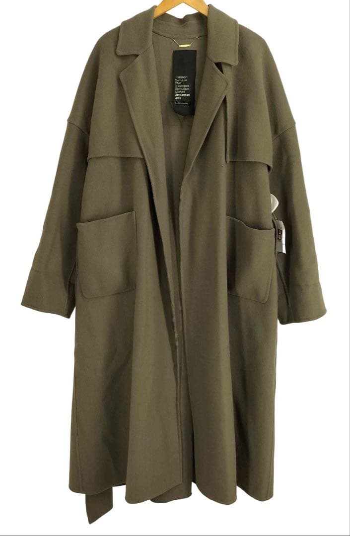 Chaos カオス スーペリアダブルコート モカグレージュ