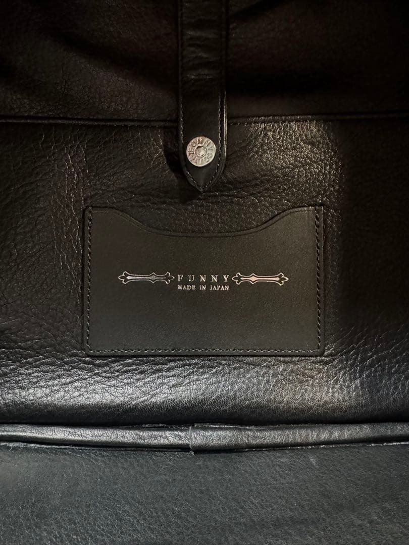 FUNNY original ショルダーバッグ「エレファント」ブラック