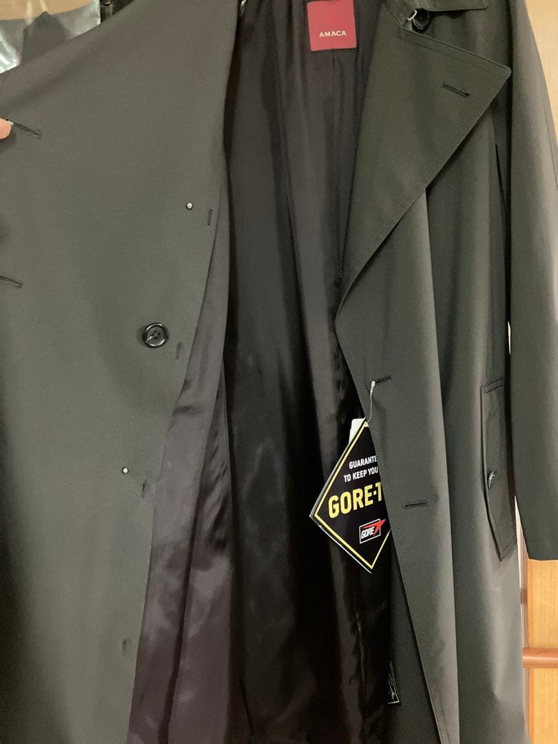 アマカ GORE-TEX ライナー付トレンチコート(40)AMACA