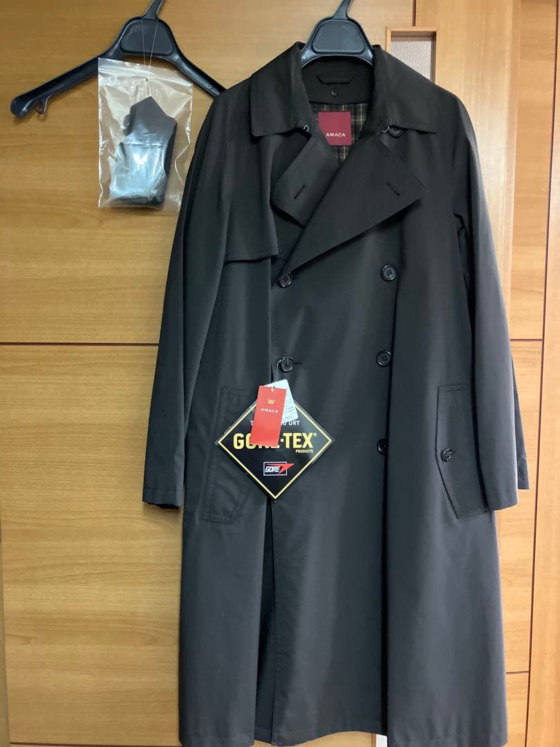 アマカ GORE-TEX ライナー付トレンチコート(40)AMACA