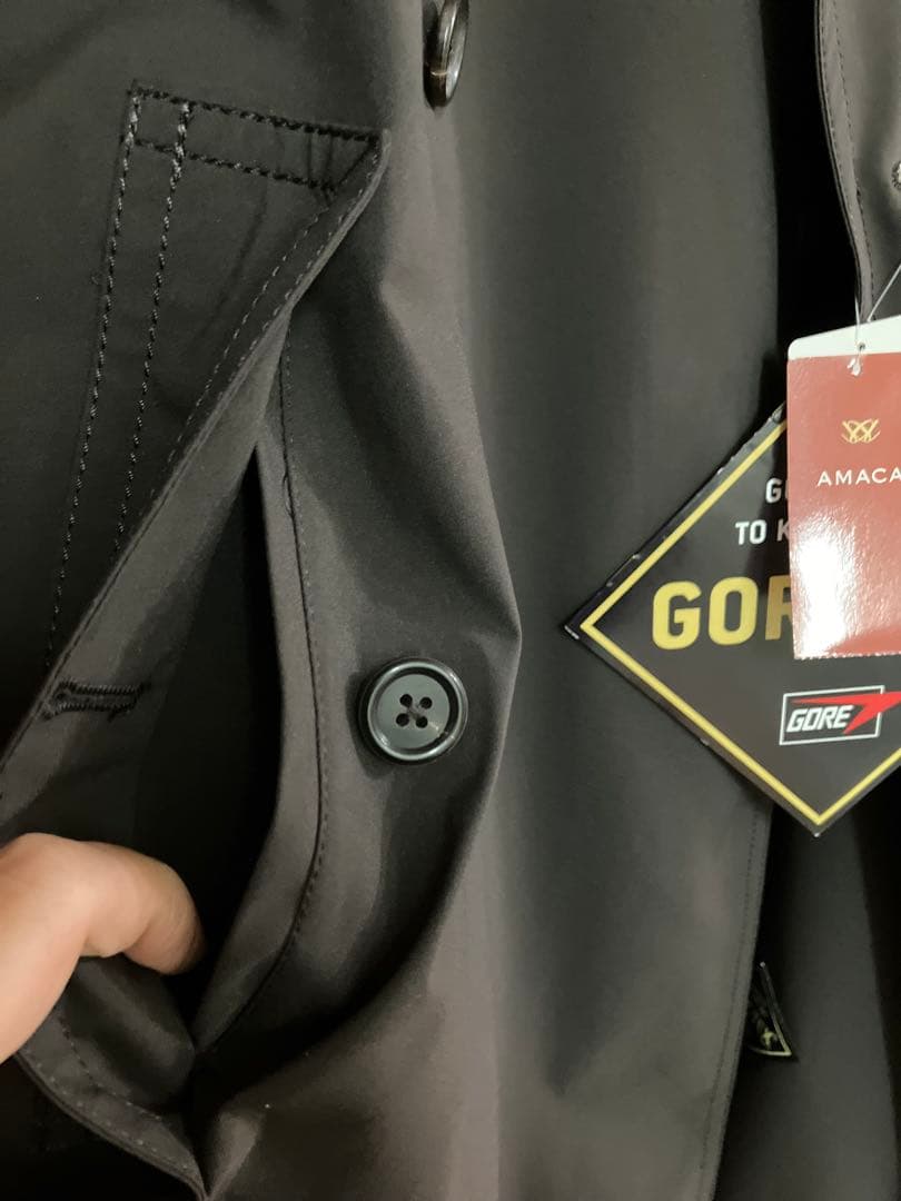 アマカ GORE-TEX ライナー付トレンチコート(40)AMACA