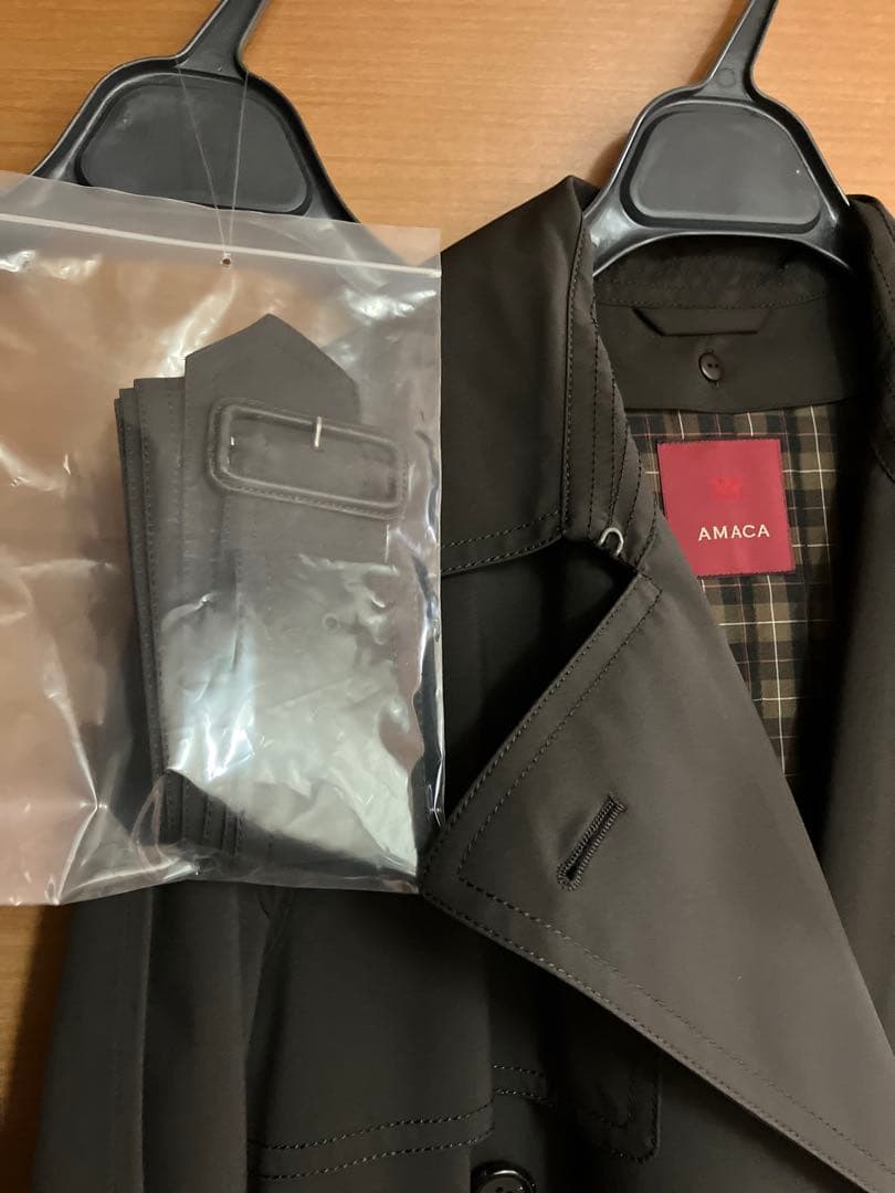 アマカ GORE-TEX ライナー付トレンチコート(40)AMACA