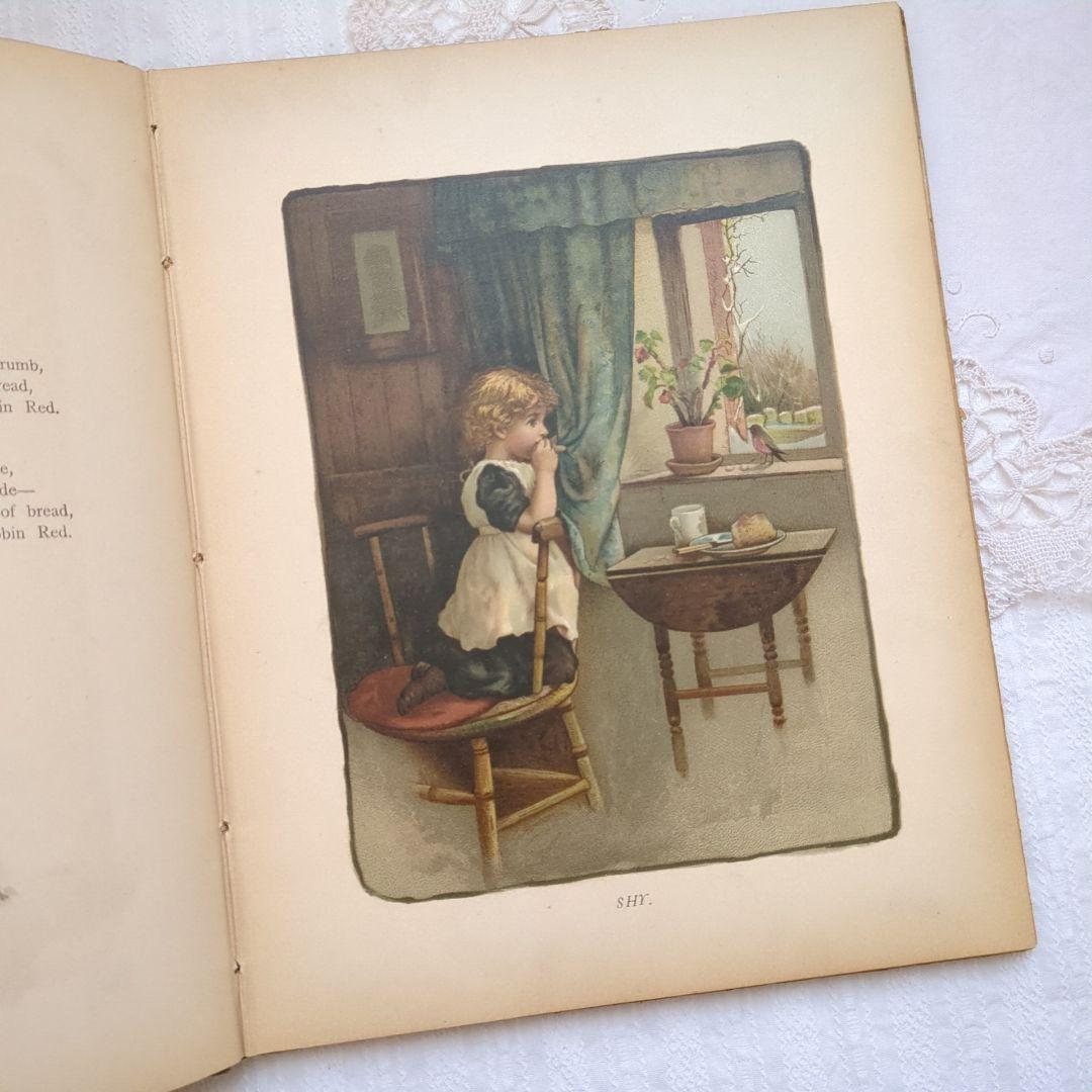 超稀少 1888年 アーネストニスター ハリエットベネット絵本 ヴィクトリアン