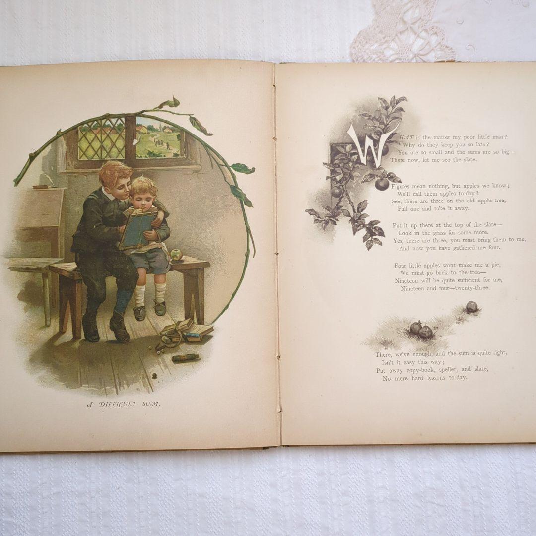 超稀少 1888年 アーネストニスター ハリエットベネット絵本 ヴィクトリアン