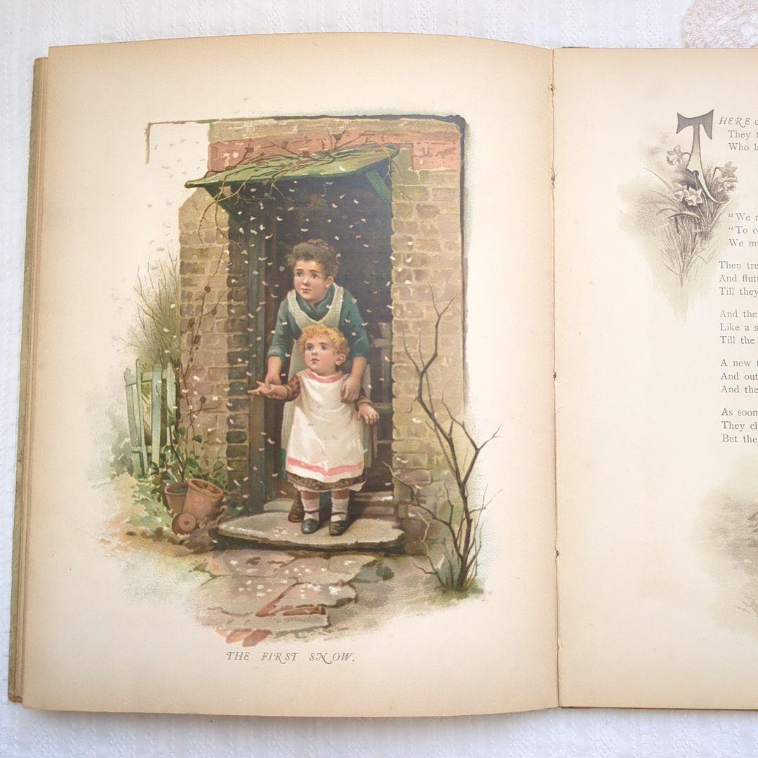 超稀少 1888年 アーネストニスター ハリエットベネット絵本 ヴィクトリアン