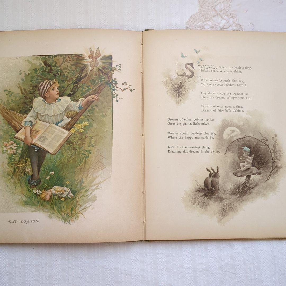 超稀少 1888年 アーネストニスター ハリエットベネット絵本 ヴィクトリアン