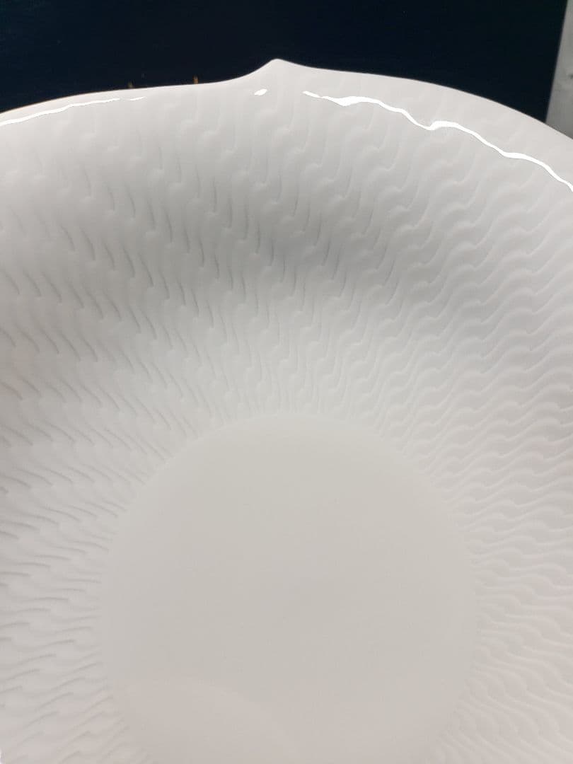 未使用✨マイセン 波の戯れ ホワイト 深皿 プレート サラダ パスタ、スープ 箱