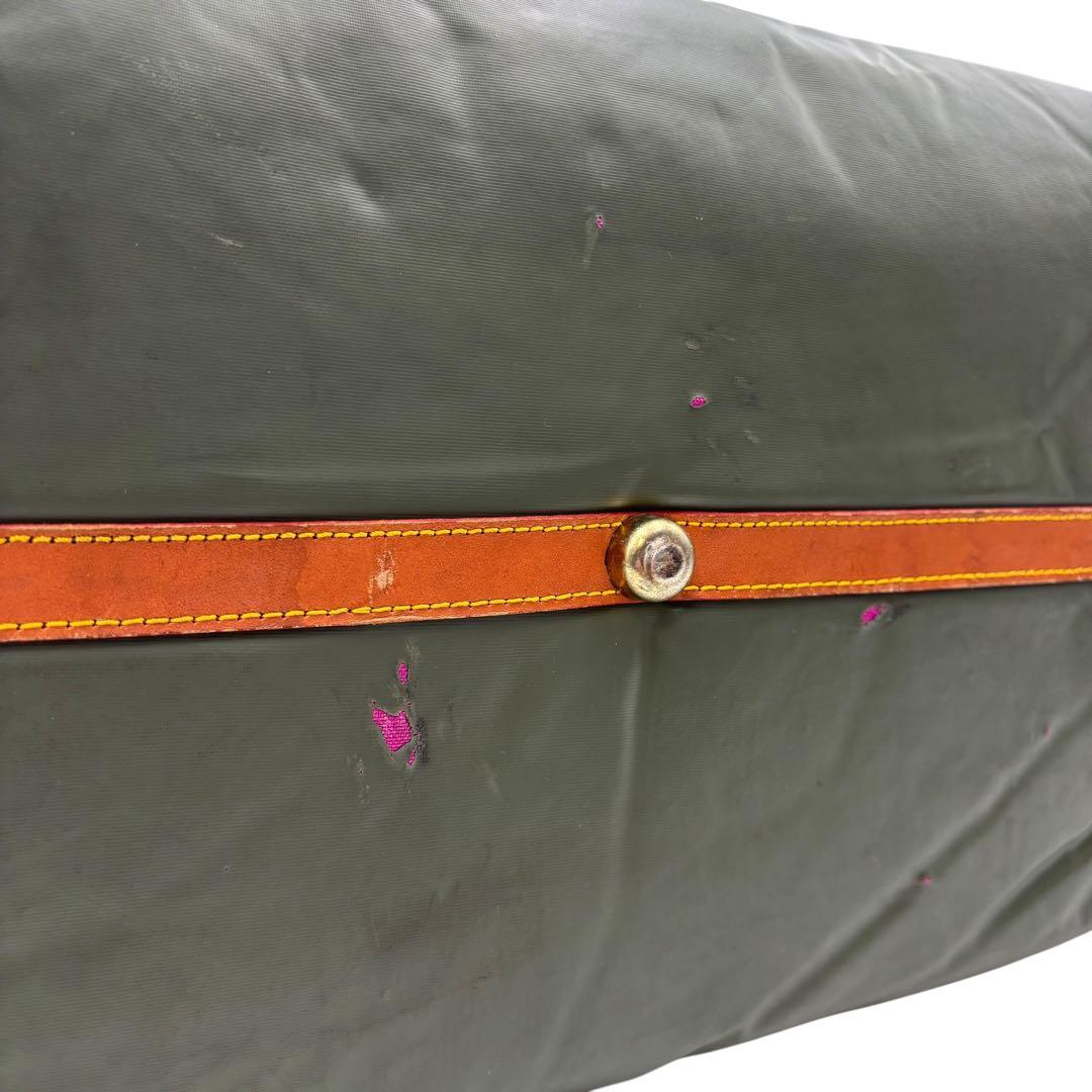 ハンティングワールド ボストンバッグ 2way バチュークロス 大容量 d85