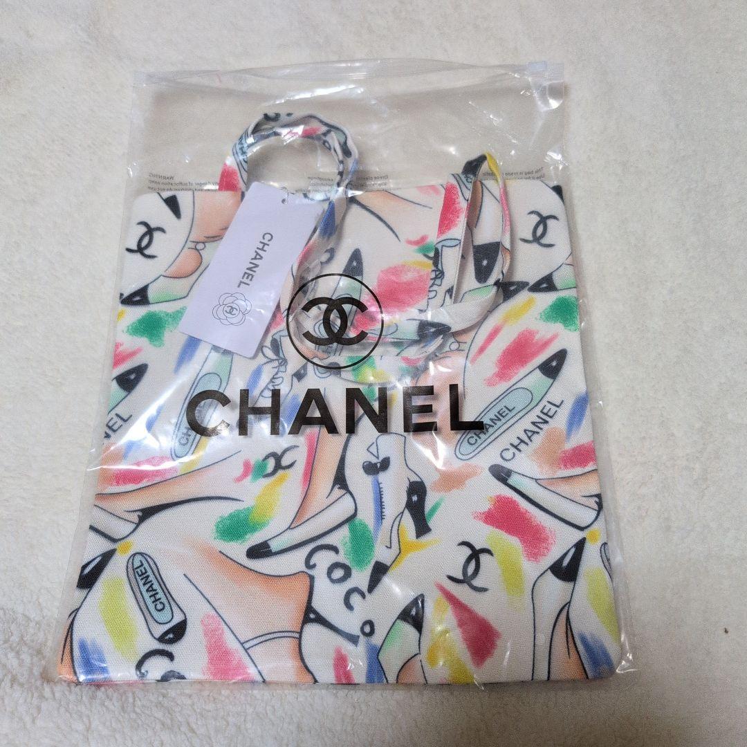 み*き様 シャネル ブティック ギフト プリント トートバッグ　ノベルティ