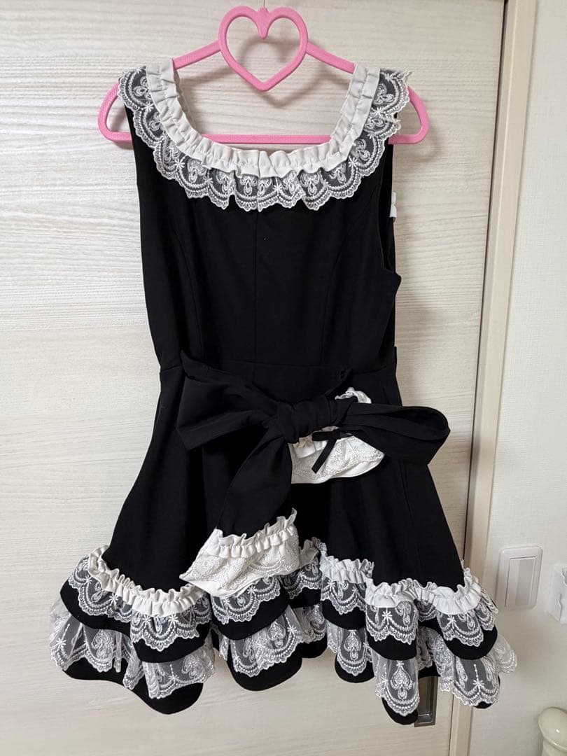 傑*様 DearMyLoveEmily ミルフィーユフリルジャンパースカート ミ