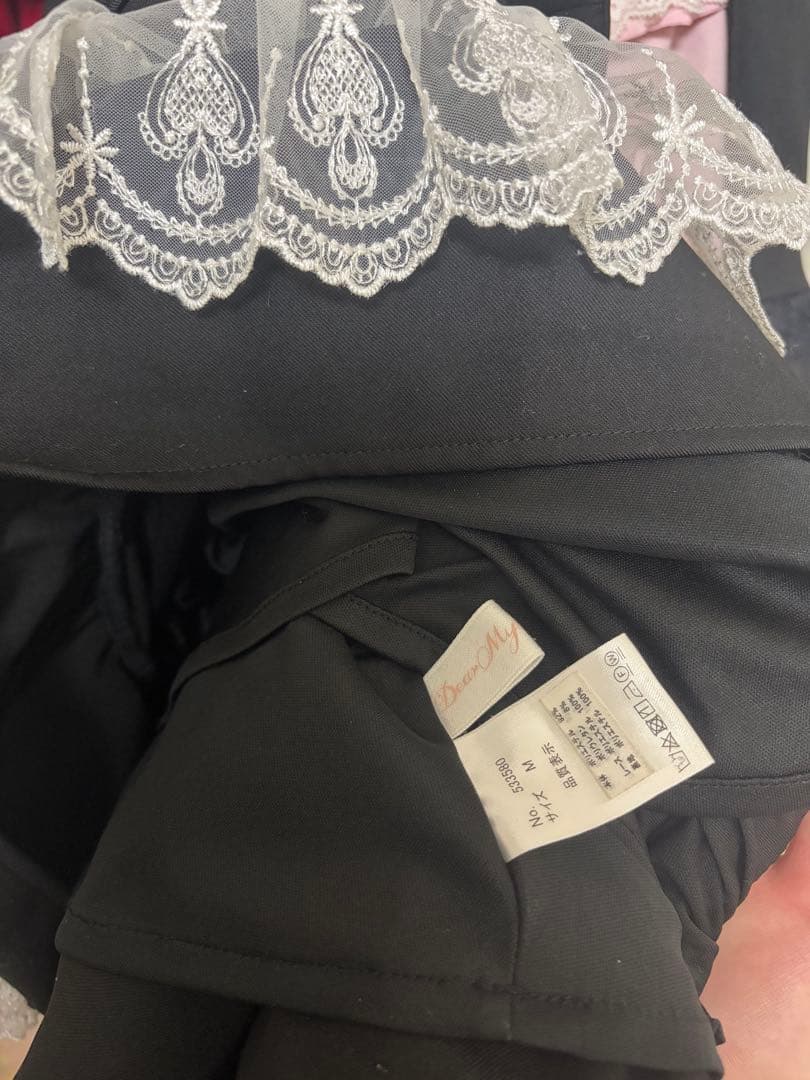 傑*様 DearMyLoveEmily ミルフィーユフリルジャンパースカート ミ