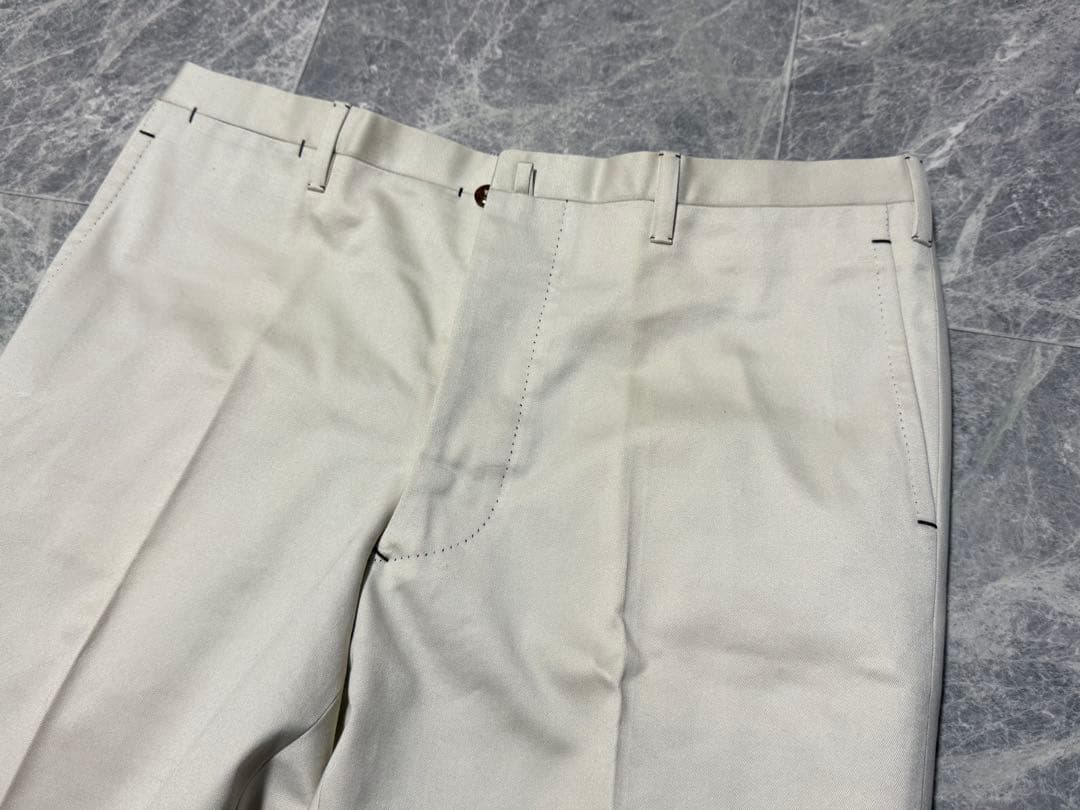 SARTORIA CICCIO Bespoke チッチオ コットン パンツ 白