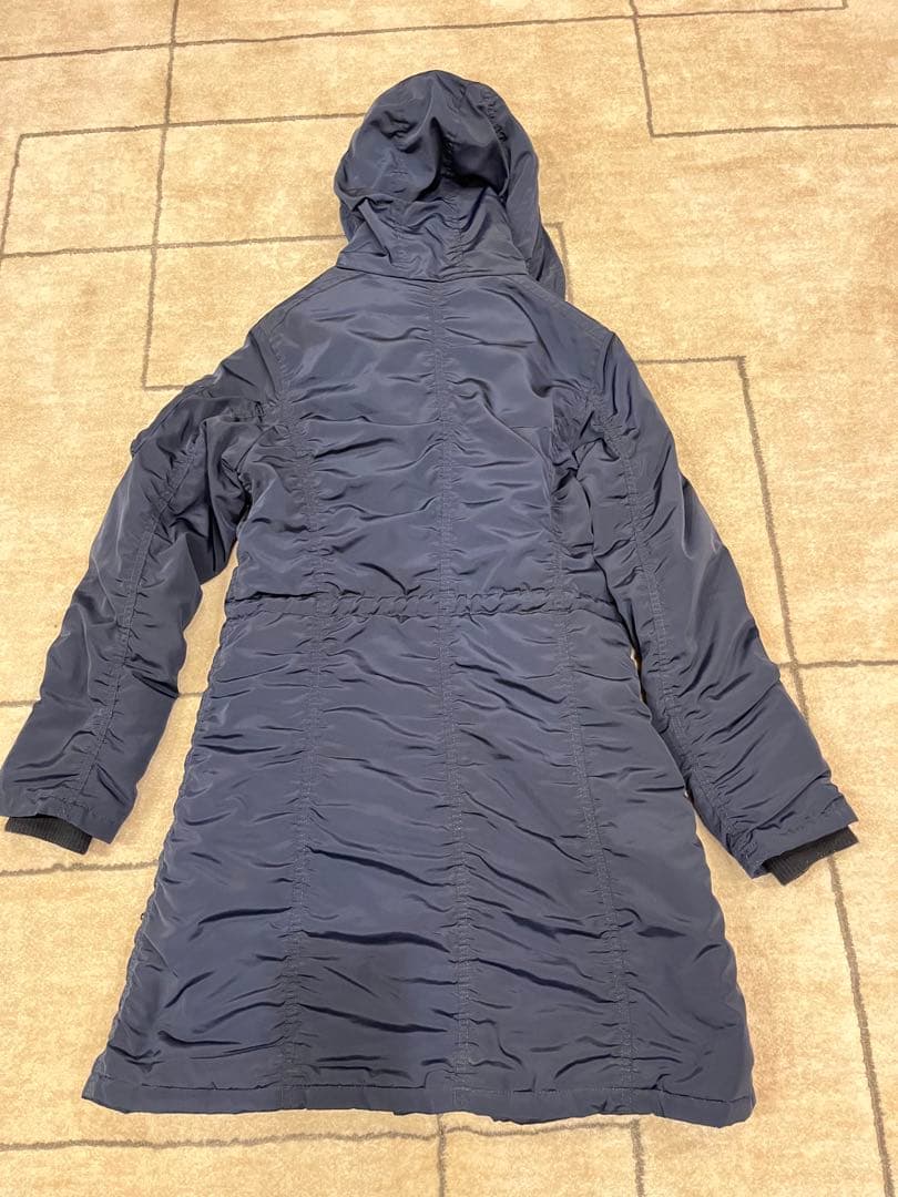 アビレックスネイビー ミリタリージャケット ファー付き