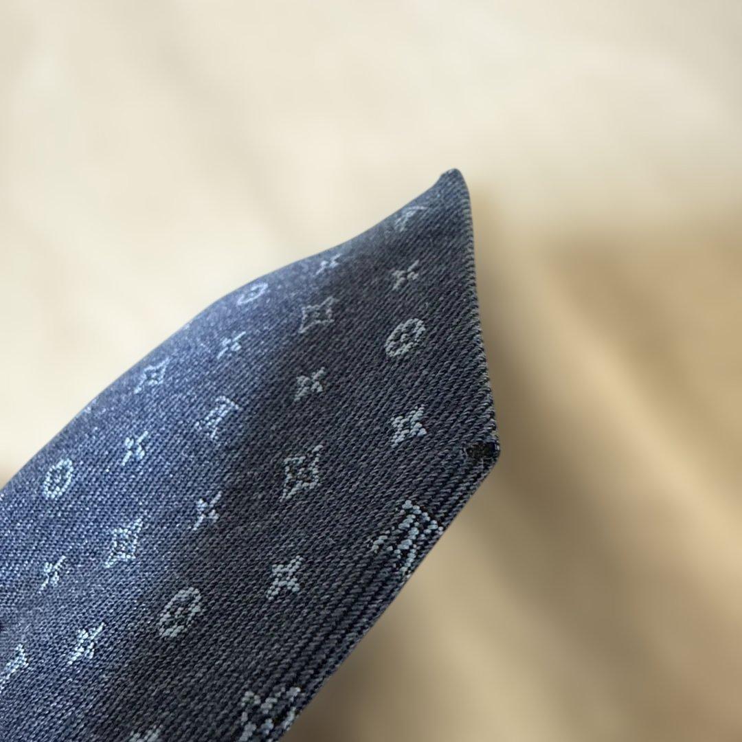 LOUIS VUITTON ネクタイ　デニム