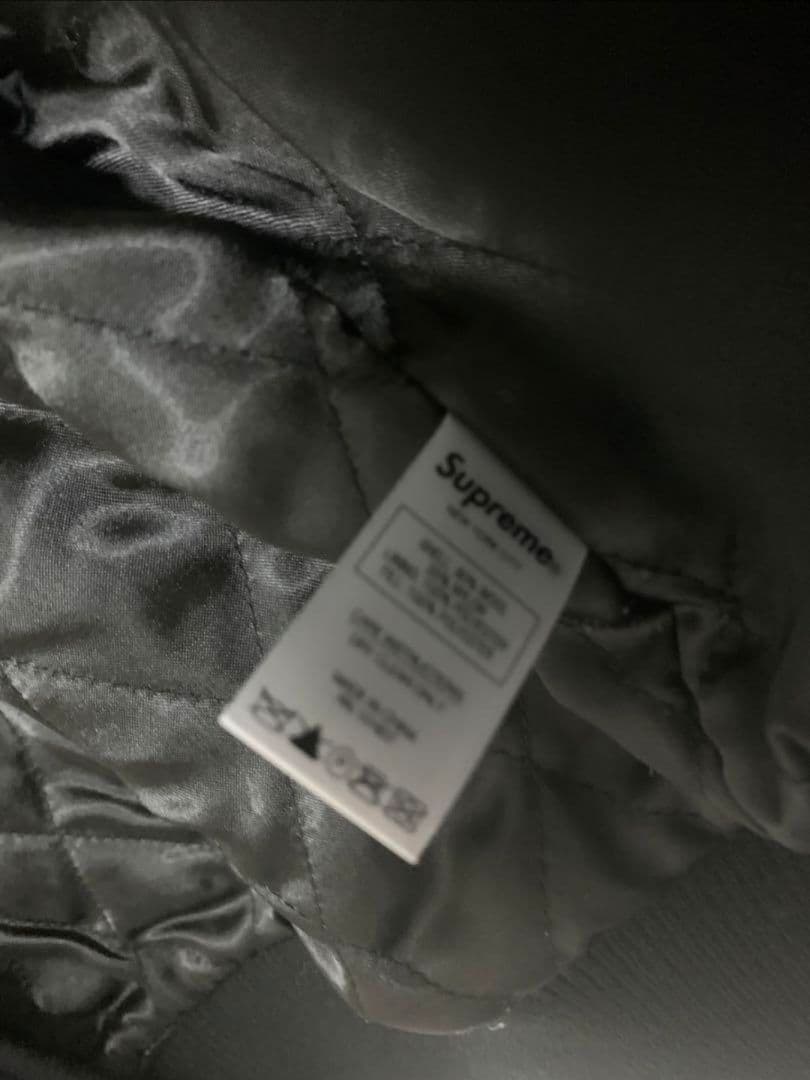 supreme delta logo varsity jacket M モーガン