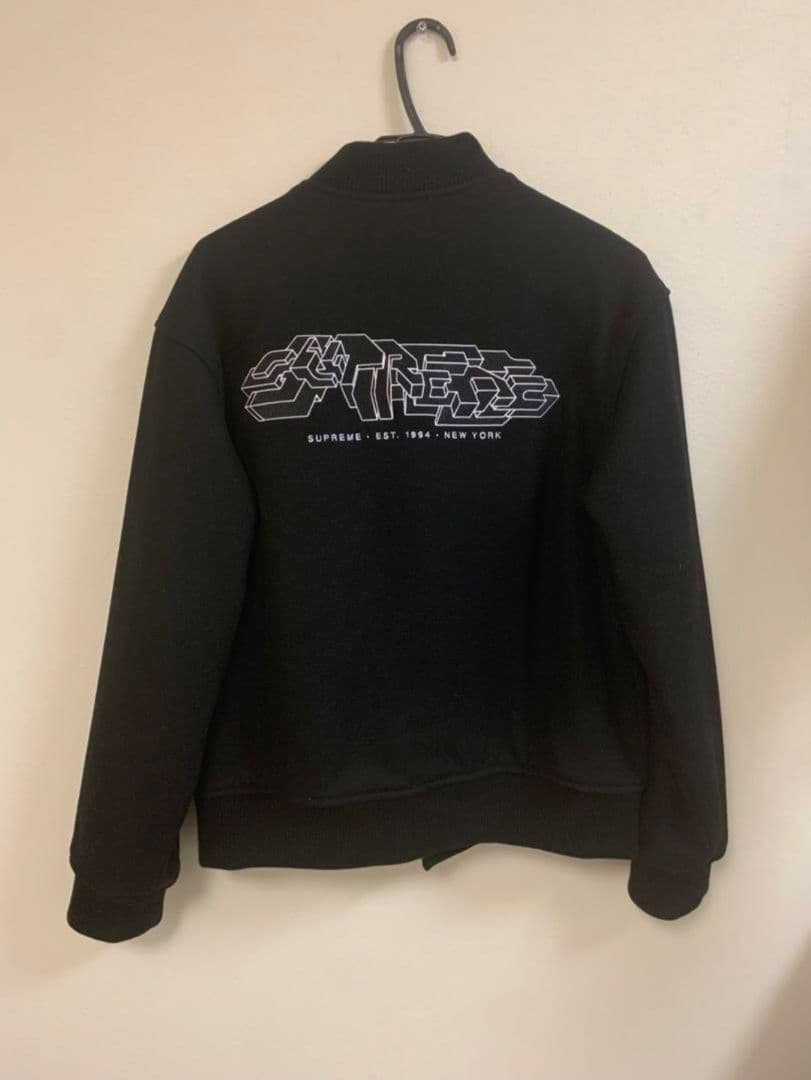 supreme delta logo varsity jacket M モーガン