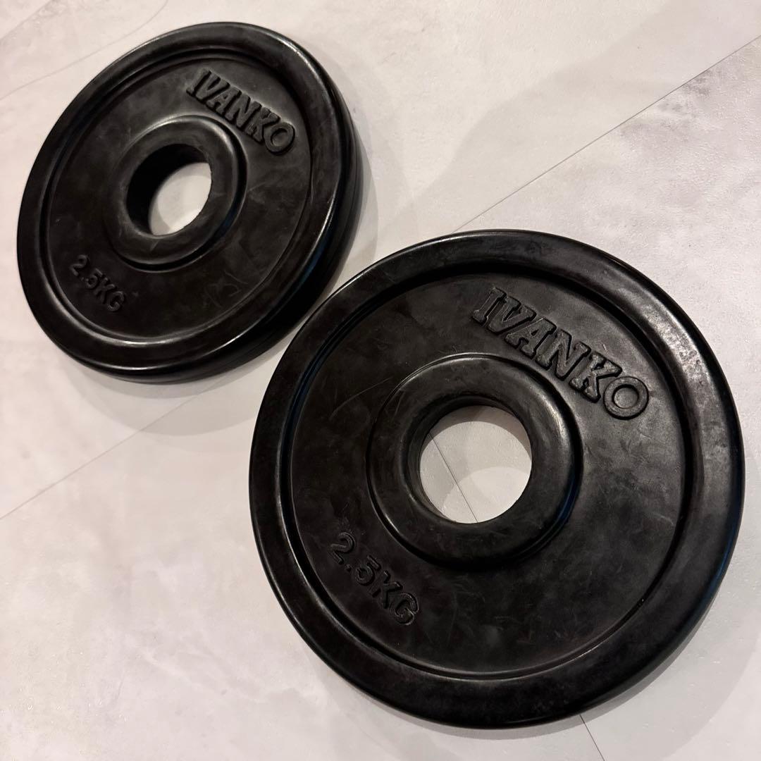 IVANKO ６枚セット 合計17.5kg オリンピックプレート ROEZH