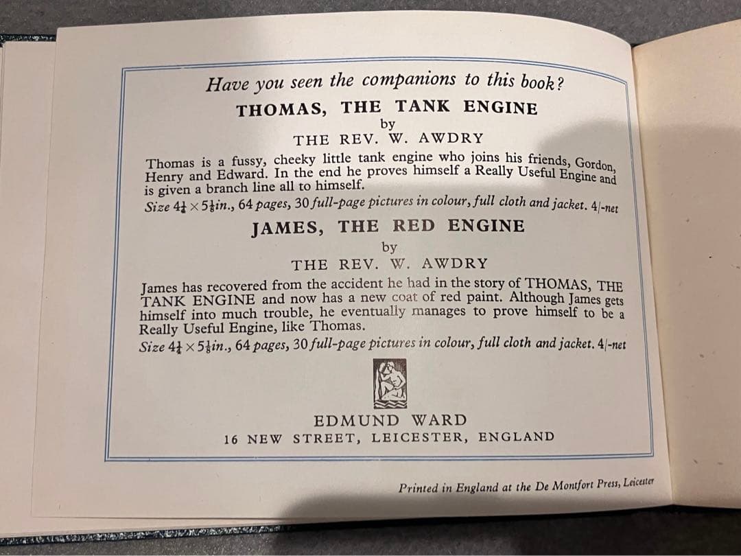 The Three Railway Engines トーマス 汽車のえほん