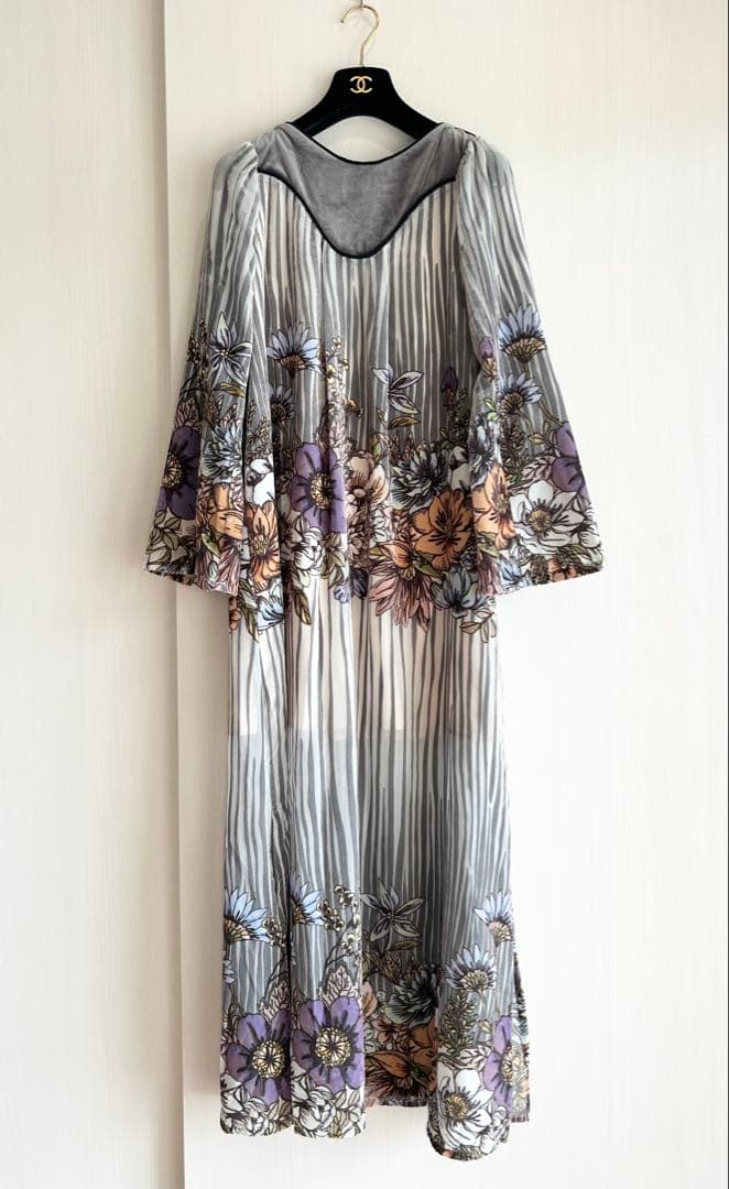 FUMIE TANAKA flower flocky op 定価7.92万 花柄