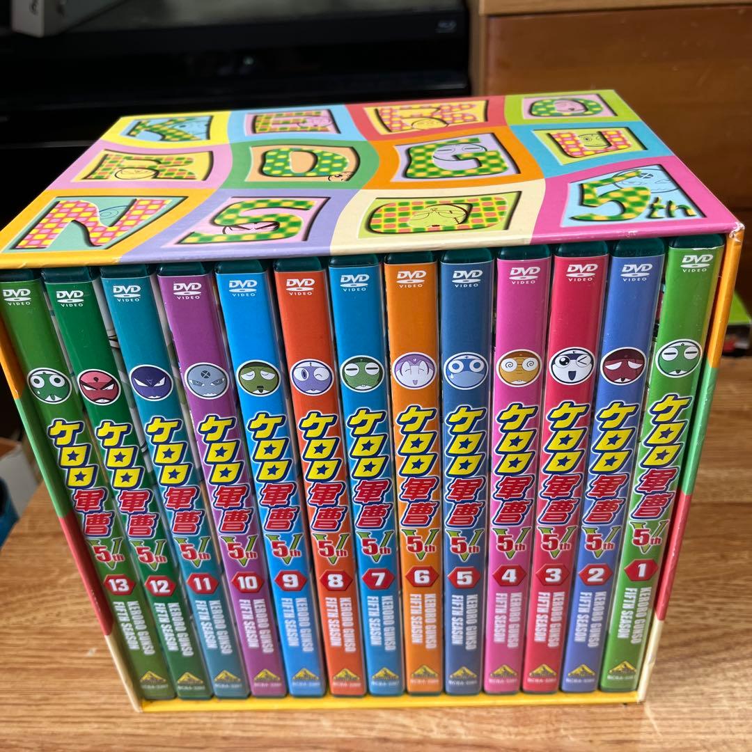 冥*王様 【美品】DVD ケロロ軍曹5th全13巻