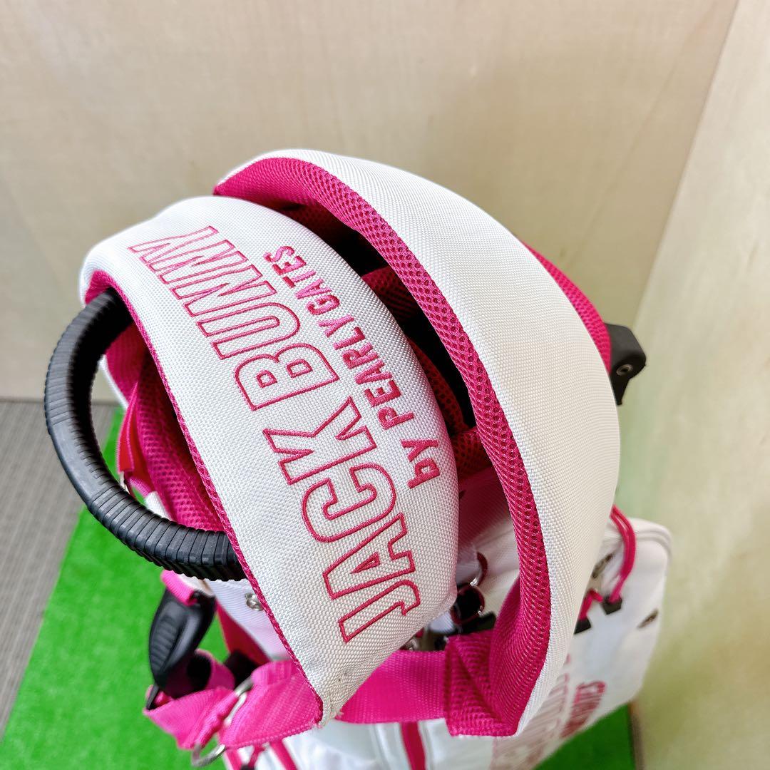 JACK BUNNY キャディバッグ スタンド式 軽量 パーリーゲイツ