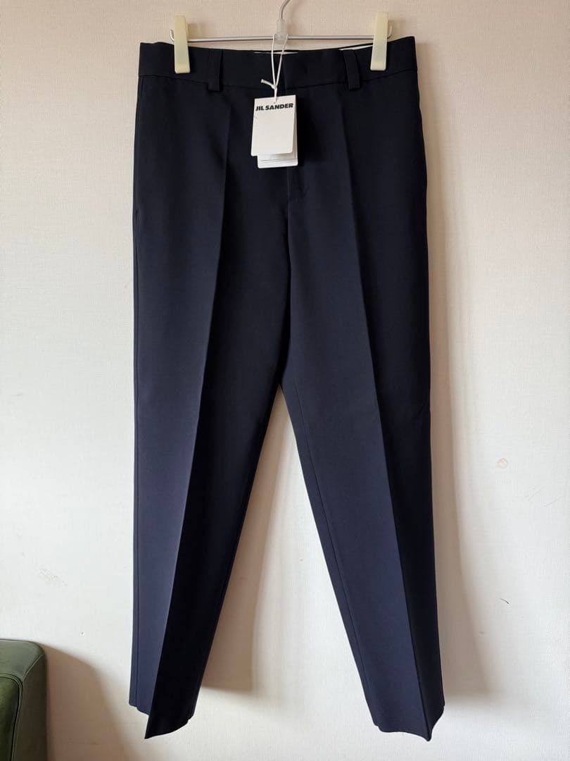 s*4様 【新品未使用ジルサンダーJIL SANDER ネイビースラックス】