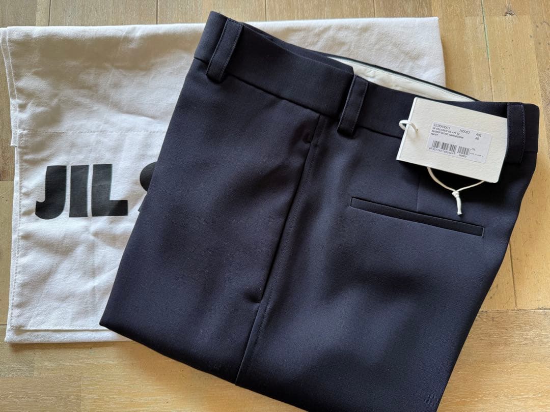 s*4様 【新品未使用ジルサンダーJIL SANDER ネイビースラックス】