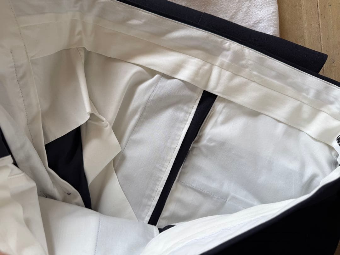 s*4様 【新品未使用ジルサンダーJIL SANDER ネイビースラックス】