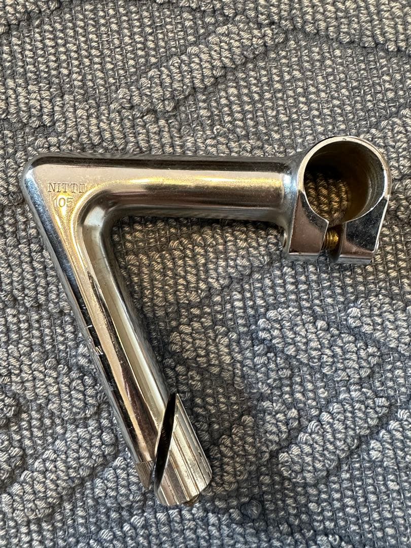 NJS NITTO 日東 ステム 鉄 105mm 65度