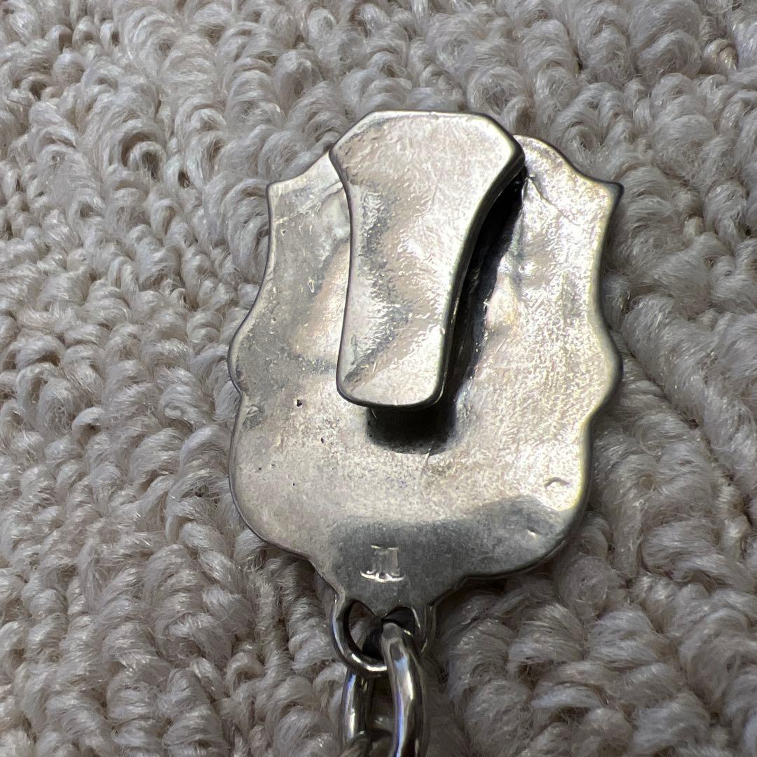 ジャンキージャガー✖️ブリューテンブラット スタッズ付きスカルウォレットチェーン