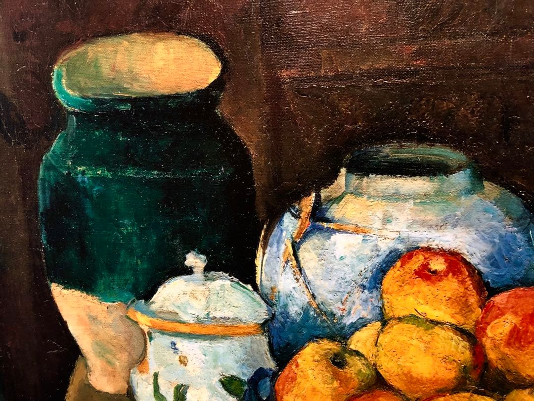 世界名画　ポール・セザンヌPaul Cézanne 「チェストのある静物」
