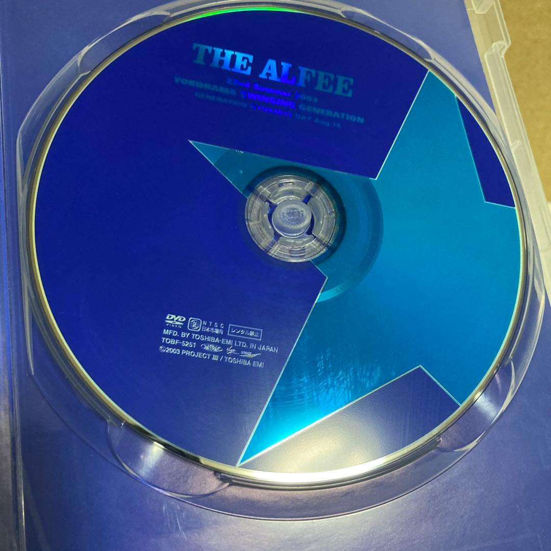 THE ALFEE 22rd Summer 2003 DVD セット