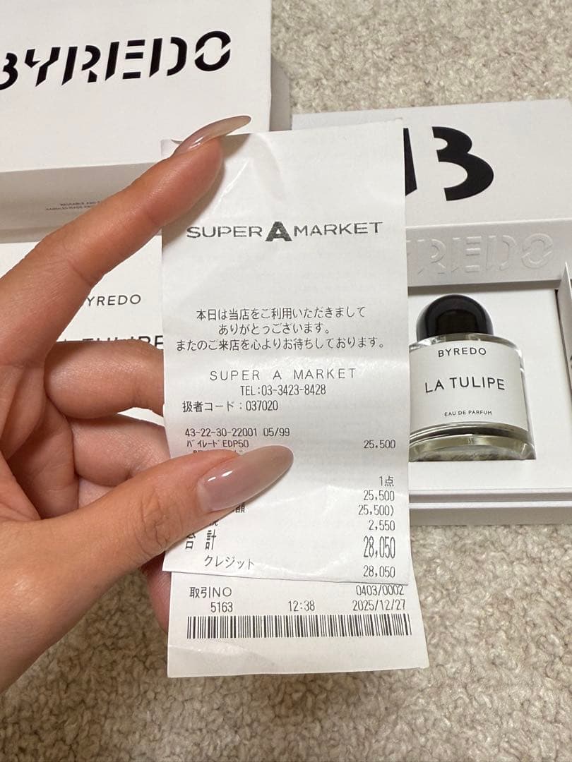 BYREDO LA TULIPE バイレード　ラチューリップ　オードパルファム