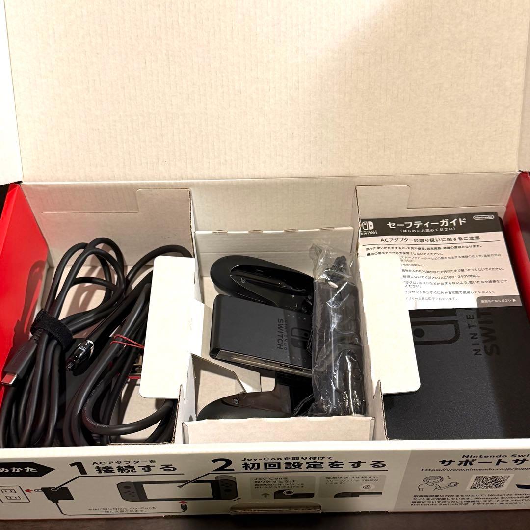 【注意点有り】Nintendo Switch / グレー付属品完備＋備品多数