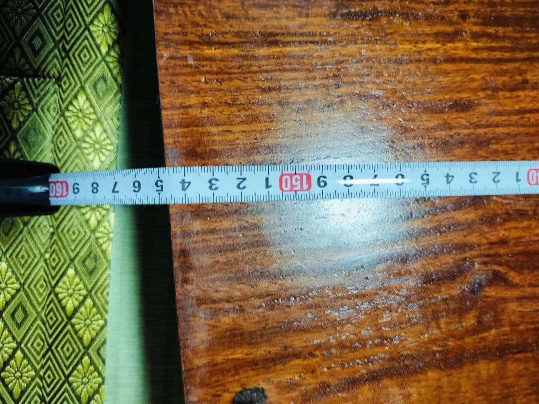 ケヤキ　欅　座卓　一枚板　美しい天然の模様　一点限り！