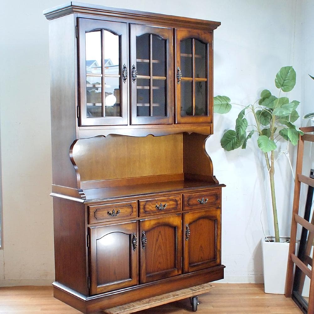 カリモク/karimoku コロニアル カップボード 幅140cm B 食器棚