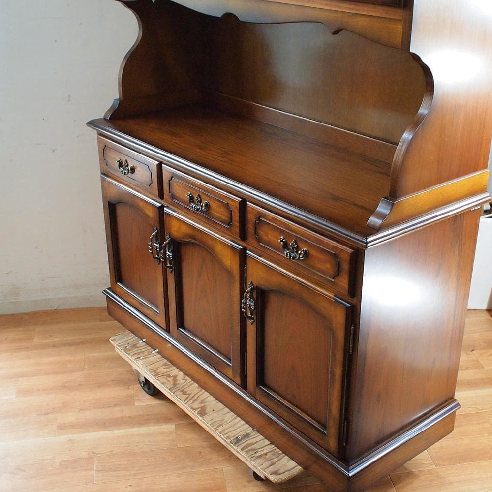 カリモク/karimoku コロニアル カップボード 幅140cm B 食器棚