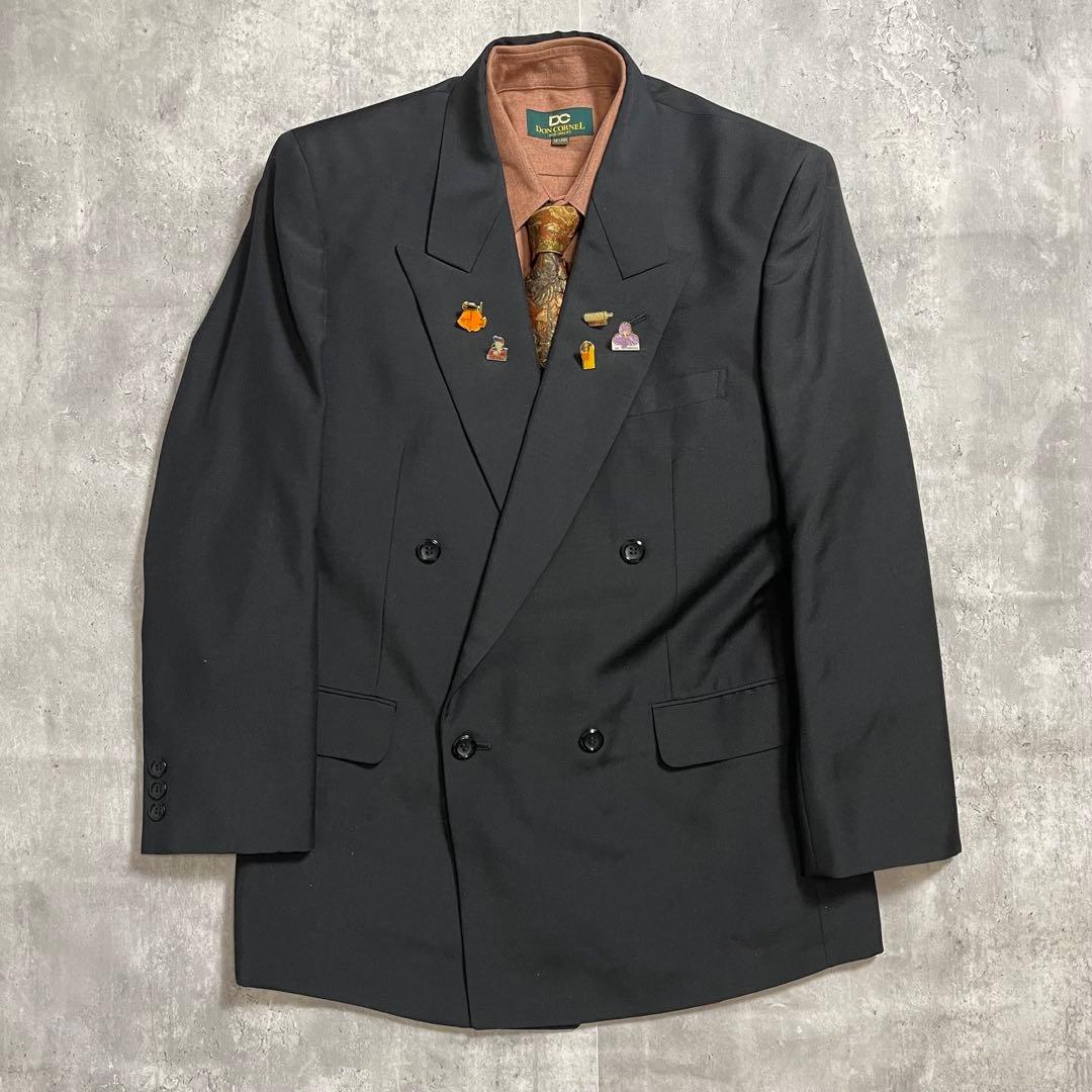 5点セット✨ イヴサンローラン セットアップ スーツ ネクタイシャツ 茶 成人式