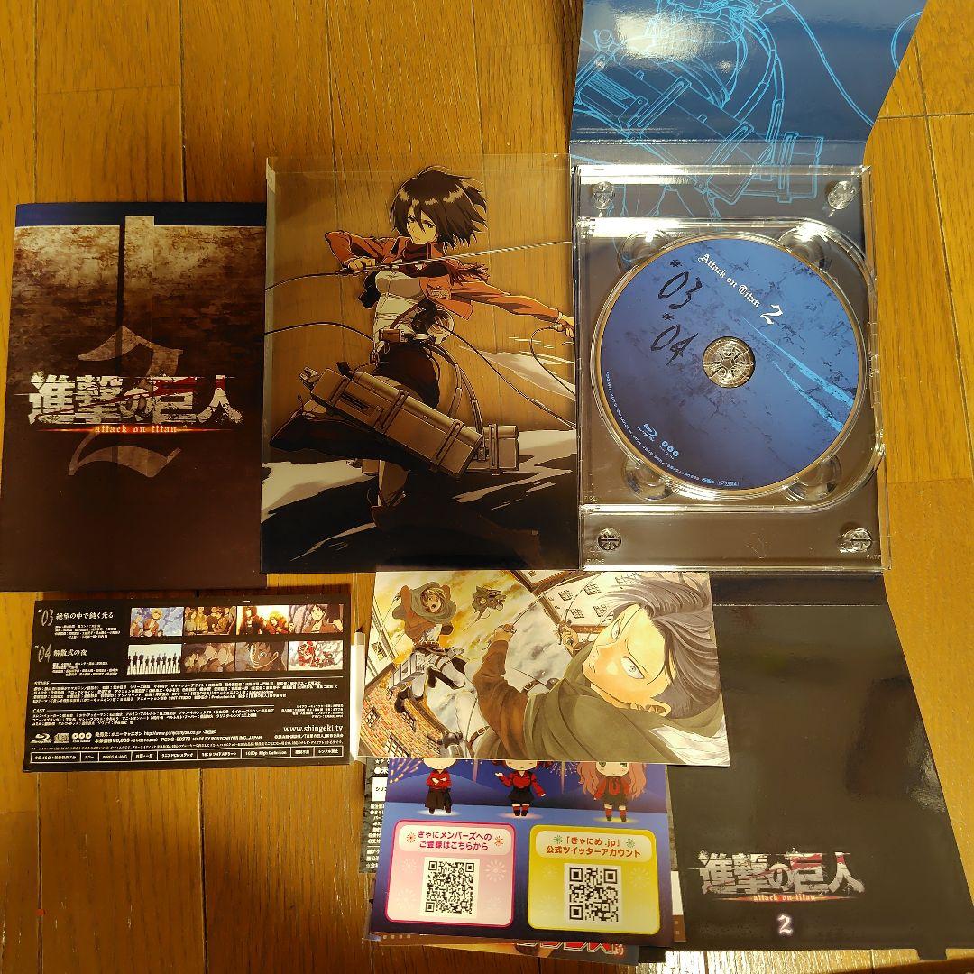 進撃の巨人Blu-ray