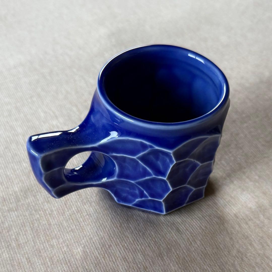 M新品 AKIHIRO WOODWORKS JINCUP セラミック ブルー