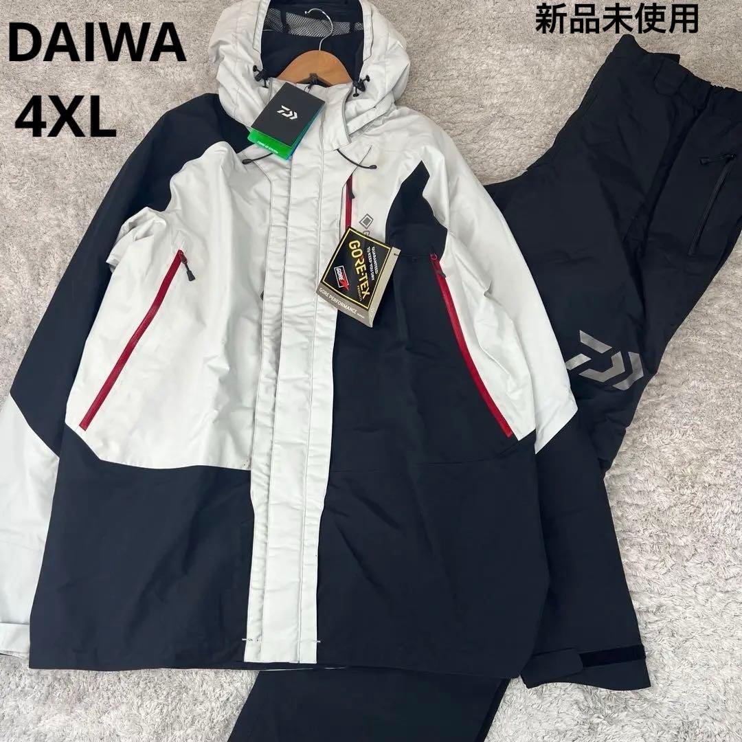【未使用品】DAIWA レインスーツ 4XL GORE-TEX DR-1821